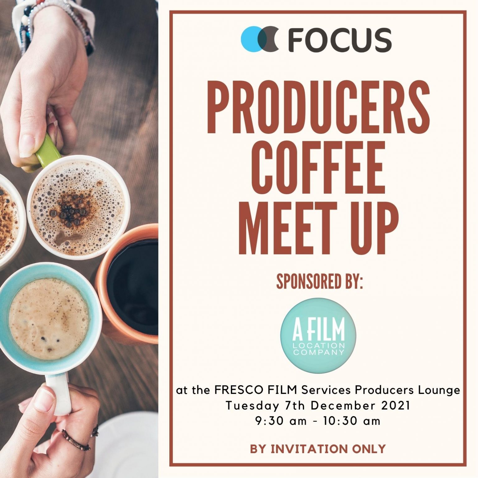 Producers Coffee with A Film Location (Invitation Only) – FOCUS